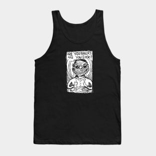 Are You Hungry - We suck Young Blood Illustrated Lyrics Tank Top